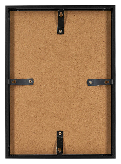 Aurora Aluminium Bilderrahmen 21x29 7cm A4 set von 2 Schwarz Ruckseite | Yourdecoration.de
