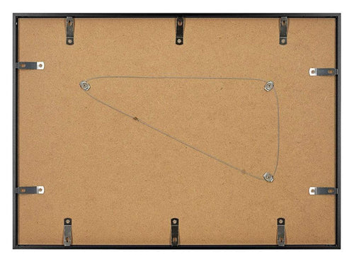 Bilderrahmen 42x59,4cm A2 Schwarz Aluminium Ruckseite Querformat | Yourdecoration.de