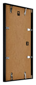 Austin Aluminium Bilderrahmen 30x50cm Schwarz Hochglanz Ruckseite Schrag | Yourdecoration.at