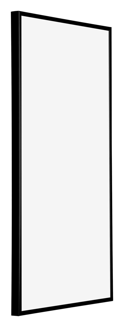 Austin Aluminium Bilderrahmen 50x100cm Schwarz Hochglanz Vorne Schrag | Yourdecoration.at