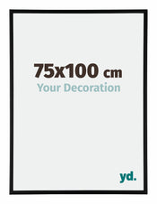 Austin Aluminium Bilderrahmen 75x100cm Schwarz Matt Vorne Messe | Yourdecoration.at