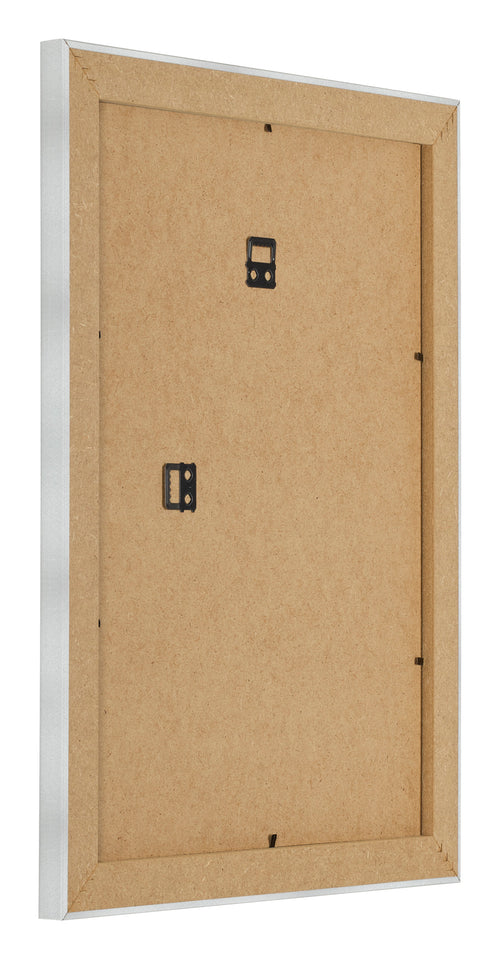 Bilderrahmen 18x24cm Aluminium Gebürstet MDF Pisa Ruckseite Schrag | Yourdecoration.at