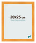 Bilderrahmen 20x25cm Orange MDF Pisa Vorne Messe | Yourdecoration.at