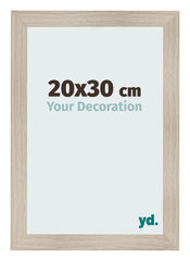 Bilderrahmen 20x30cm Eiche Rustikal MDF Pisa Vorne Messe | Yourdecoration.at