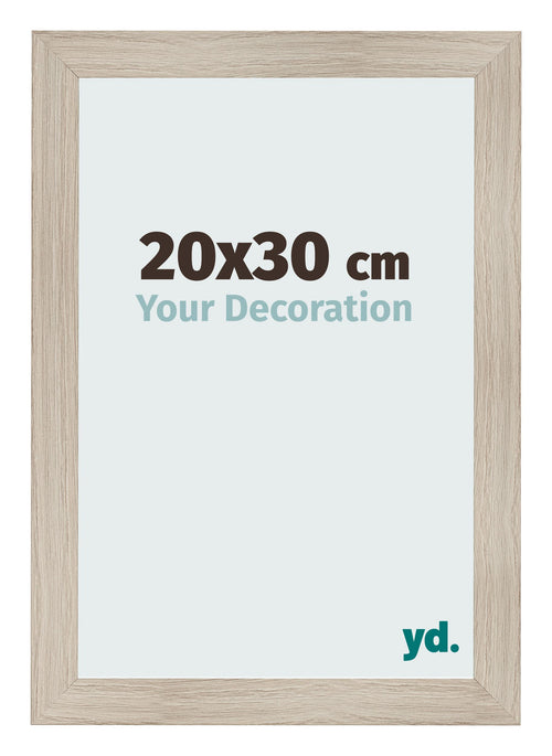 Bilderrahmen 20x30cm Eiche Rustikal MDF Pisa Vorne Messe | Yourdecoration.at