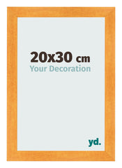 Bilderrahmen 20x30cm Orange MDF Pisa Vorne Messe | Yourdecoration.at