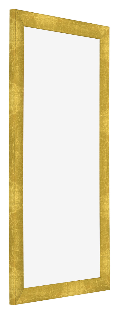 Bilderrahmen 20x40cm Gold Vintage MDF Pisa Vorne Schrag | Yourdecoration.at