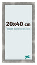 Bilderrahmen 20x40cm Metall Vintage MDF Pisa Vorne Messe | Yourdecoration.at