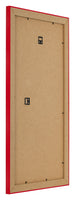 Bilderrahmen 20x40cm Rot MDF Pisa Ruckseite Schrag | Yourdecoration.at