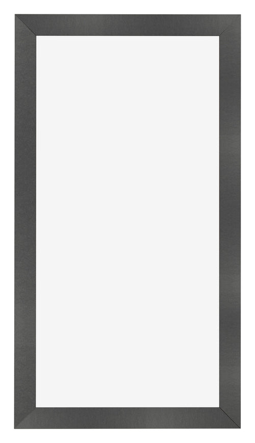 Bilderrahmen 20x40cm Schwarz Silber Poliert MDF Pisa Vorne | Yourdecoration.at