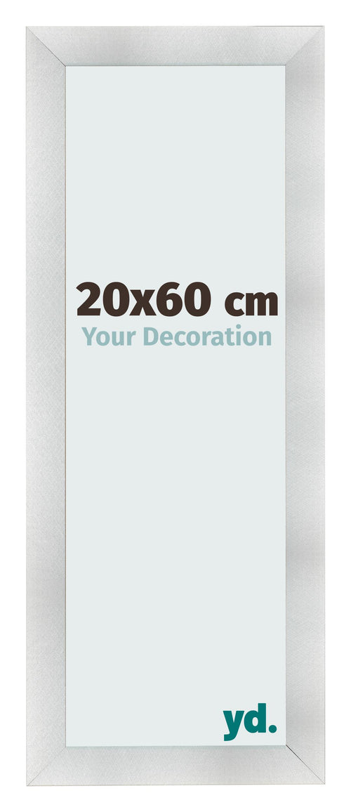 Bilderrahmen 20x60cm Aluminium Gebürstet MDF Pisa Vorne Messe | Yourdecoration.at