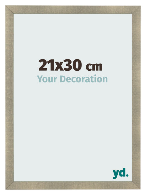 Bilderrahmen 21x30cm Gold Vintage MDF Pisa Vorne Messe | Yourdecoration.at