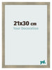 Bilderrahmen 21x30cm Gold Vintage MDF Pisa Vorne Messe | Yourdecoration.at