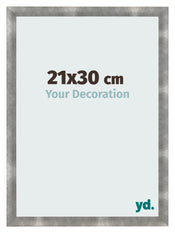 Bilderrahmen 21x30cm Metall Vintage MDF Pisa Vorne Messe | Yourdecoration.at