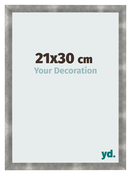 Bilderrahmen 21x30cm Metall Vintage MDF Pisa Vorne Messe | Yourdecoration.at