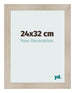 Bilderrahmen 24x32cm Eiche Rustikal MDF Pisa Vorne Messe | Yourdecoration.at