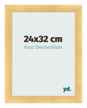 Bilderrahmen 24x32cm Gold Vintage MDF Pisa Vorne Messe | Yourdecoration.at