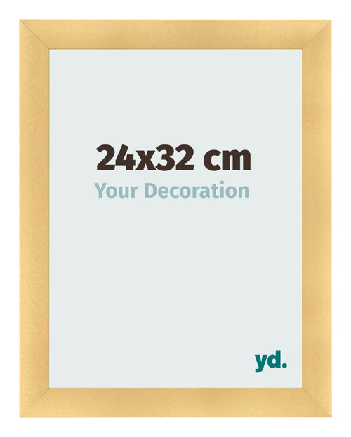 Bilderrahmen 24x32cm Gold Vintage MDF Pisa Vorne Messe | Yourdecoration.at