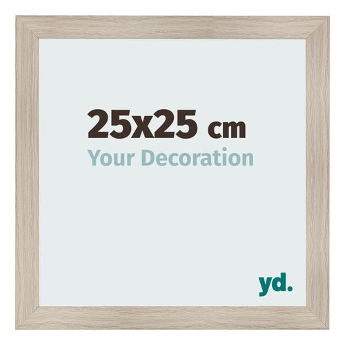 Bilderrahmen 25x25cm Eiche Rustikal MDF Pisa Vorne Messe | Yourdecoration.at