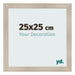 Bilderrahmen 25x25cm Eiche Rustikal MDF Pisa Vorne Messe | Yourdecoration.at
