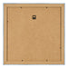 Bilderrahmen 25x25cm Hellblau Gewischt MDF Pisa Ruckseite | Yourdecoration.at