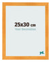Bilderrahmen 25x30cm Orange MDF Pisa Vorne Messe | Yourdecoration.at