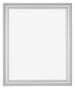 Bilderrahmen 25x30cm Silber Matt MDF Lazio Vorne | Yourdecoration.at