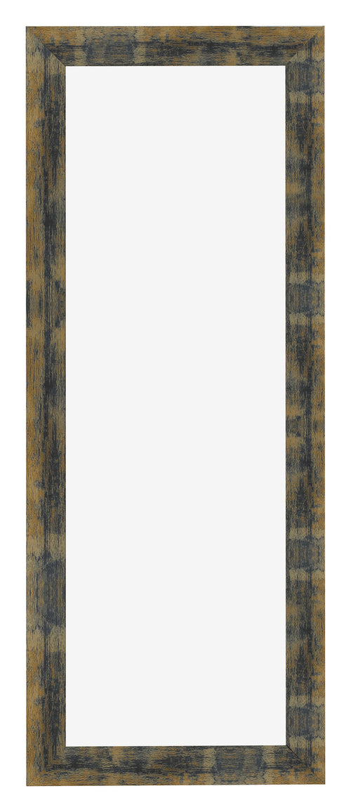 Bilderrahmen 25x75cm Blau Gold Meliert MDF Pisa Vorne | Yourdecoration.at