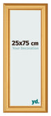 Bilderrahmen 25x75cm Gold Matt MDF Lazio Vorne Messe | Yourdecoration.at