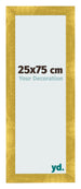 Bilderrahmen 25x75cm Gold Vintage MDF Pisa Vorne Messe | Yourdecoration.at