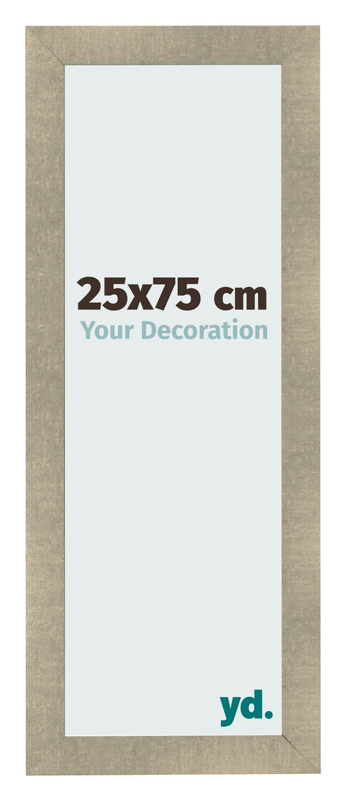 Bilderrahmen 25x75cm Gold Vintage MDF Pisa Vorne Messe | Yourdecoration.at