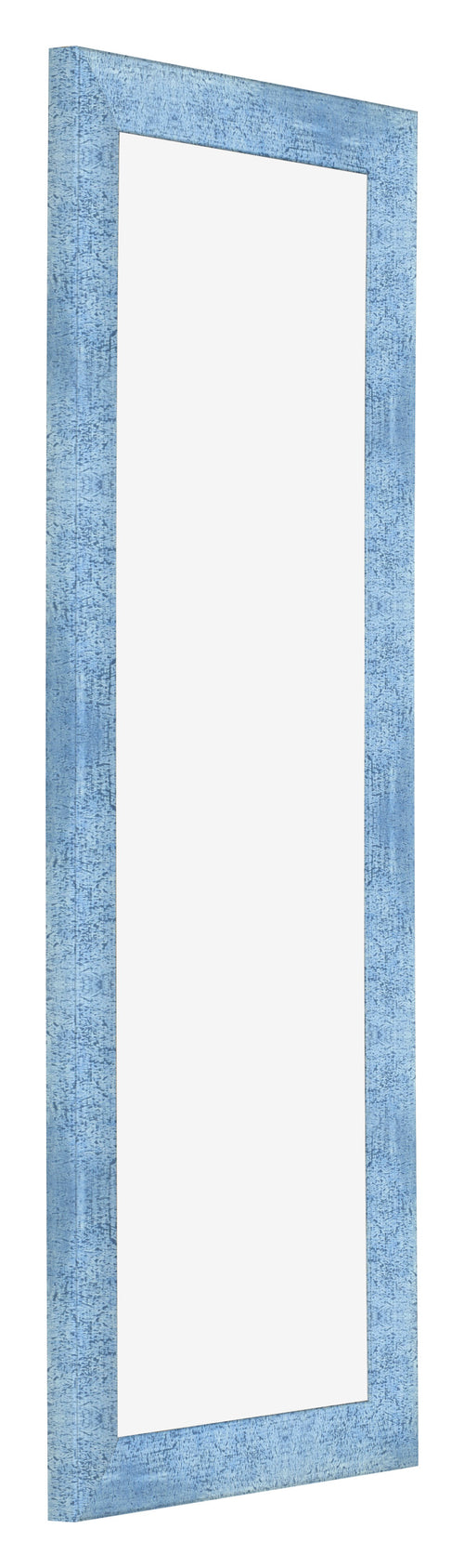 Bilderrahmen 25x75cm Hellblau Gewischt MDF Pisa Vorne Schrag | Yourdecoration.at