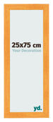 Bilderrahmen 25x75cm Orange MDF Pisa Vorne Messe | Yourdecoration.at