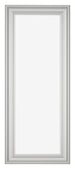 Bilderrahmen 25x75cm Silber Matt MDF Lazio Vorne | Yourdecoration.at