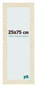Bilderrahmen 25x75cm Sonoma Eiche MDF Pisa Vorne Messe | Yourdecoration.at