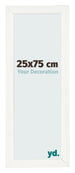 Bilderrahmen 25x75cm Weiß Vintage MDF Pisa Vorne Messe | Yourdecoration.at