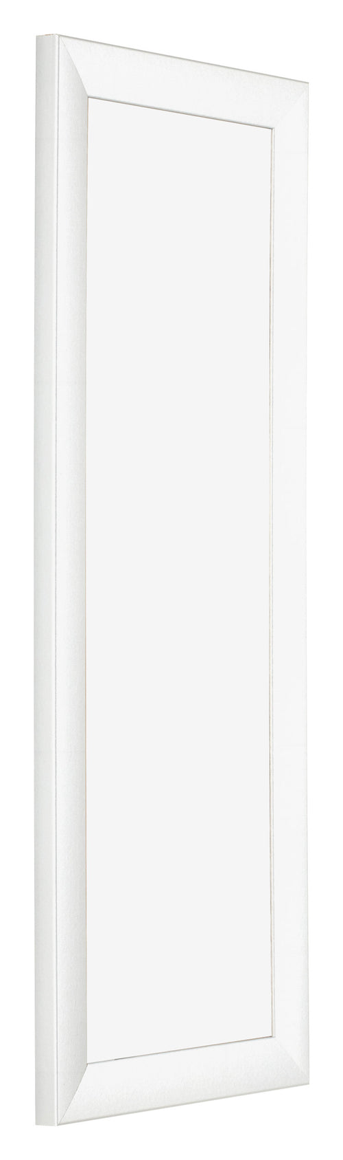 Bilderrahmen 25x75cm Weiß Vintage MDF Pisa Vorne Schrag | Yourdecoration.at