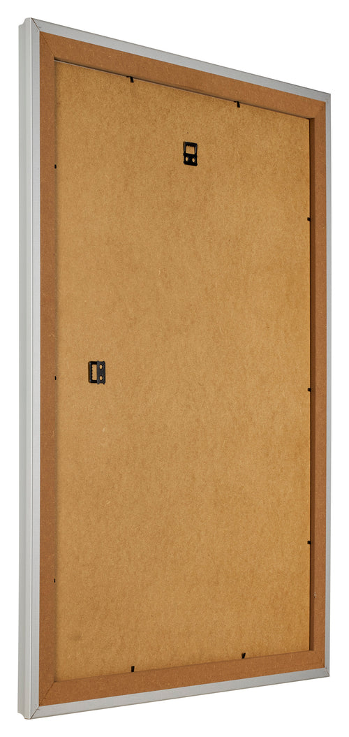 Bilderrahmen 29 7x42cm A3 Silber Matt MDF Lazio Ruckseite Schrag | Yourdecoration.at