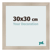Bilderrahmen 30x30cm Eiche Rustikal MDF Pisa Vorne Messe | Yourdecoration.at
