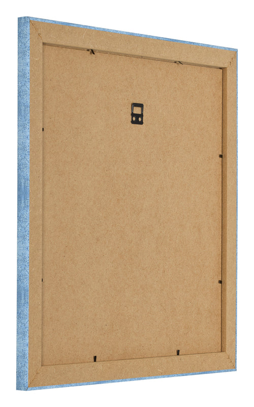 Bilderrahmen 30x30cm Hellblau Gewischt MDF Pisa Ruckseite Schrag | Yourdecoration.at