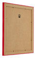 Bilderrahmen 30x30cm Rot MDF Pisa Ruckseite Schrag | Yourdecoration.at