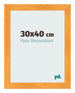 Bilderrahmen 30x40cm Orange MDF Pisa Vorne Messe | Yourdecoration.at