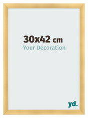 Bilderrahmen 30x42cm Gold Vintage MDF Pisa Vorne Messe | Yourdecoration.at