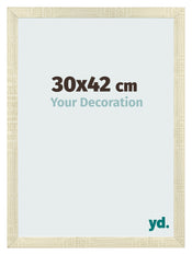 Bilderrahmen 30x42cm Sonoma Eiche MDF Pisa Vorne Messe | Yourdecoration.at