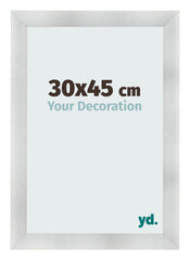 Bilderrahmen 30x45cm Aluminium Gebürstet MDF Pisa Vorne Messe | Yourdecoration.at