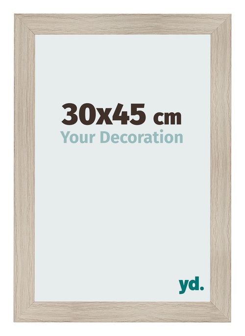 Bilderrahmen 30x45cm Eiche Rustikal MDF Pisa Vorne Messe | Yourdecoration.at