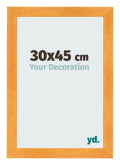 Bilderrahmen 30x45cm Orange MDF Pisa Vorne Messe | Yourdecoration.at