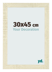 Bilderrahmen 30x45cm Sonoma Eiche MDF Pisa Vorne Messe | Yourdecoration.at