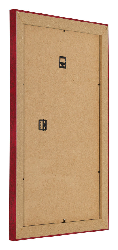 Bilderrahmen 30x45cm Weinrot Gewischt MDF Pisa Ruckseite Schrag | Yourdecoration.at