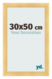 Bilderrahmen 30x50cm Gold Vintage MDF Pisa Vorne Messe | Yourdecoration.at
